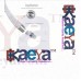 OkaeYa BASS Sports In ear Neckband Bluetooth Headset (black and white)