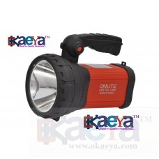 OkaeYa Onlite Plastic Rechargable led torch (10w, Multi)