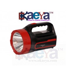 OkaeYa Plastic Rechargable Torch (15w ,Multi)