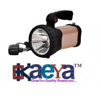 OkaeYa Plastic Rechargable Torch (15w ,Multi)