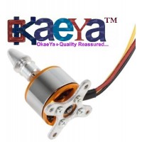 OkaeYa 1600KV Brushless Motor with bullet conectors(A2212/8T)