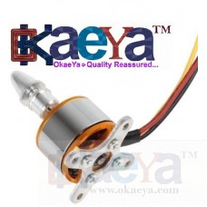 OkaeYa 1600KV Brushless Motor with bullet conectors(A2212/8T)