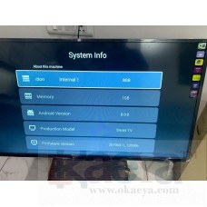 OkaeYa.com LEDTV 32 inch Smart Full Android LED TV With 1 Year Warranty (1GB, 8GB)