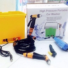 OkaeYa.com High Pressure Portable Car Washer with Electric Clean Spray Gun, High Pressure Water Pump, Brush, Storage Box, High Pressure Wand Perfect for Washing Vehicle, Cars(Multi Color)