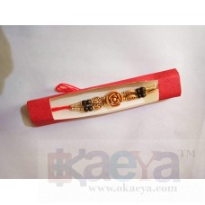 OkaeYa.com Beautiful OM Type Rakhi for Brothers (1 Pcs)