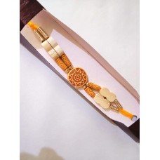 OkaeYa.com Beautiful Round Shape Rakhi For Brothers (1 Pcs)