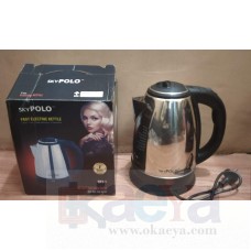 OkaeYa.com Automatic Stainless Steel Electric Kettle, (Kl2, Black)