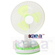 OkaeYa JY SUPER 5590 Powerful Rechargeable Fan with 21SMD LED lights