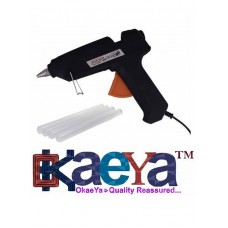 OkaeYa- 60 Watt Mega Professional Hot Glue Gun with 5 Pieces Small Glue Sticks Free(60W Gluegun)