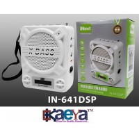 OkaeYa- IN-641DSP Portable Rechargeable FM Radio USB/SD Player With Digital Display