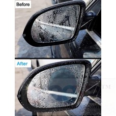 OkaeYa.com Set of 2 Car Rear-View Mirror Film Anti-Fog Membrane Waterproof | Rainproof | Car Mirror | Window | Protective | Dimming Film Car-Styling