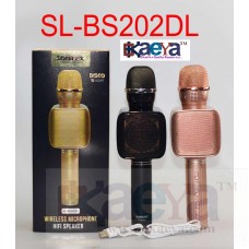 OkaeYa Sl-BS202DL wireless microphone HiFi speaker disco light, Sonilex bs 202 mic