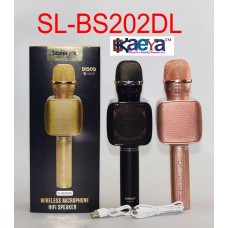 OkaeYa Sl-BS202DL wireless microphone HiFi speaker disco light, Sonilex bs 202 mic