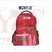 OkaeYa CMBV-3 (Designed In France) Polyester 25 L Casual/School Backpack (red)