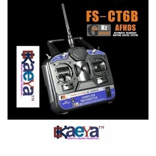 OkaeYa CT6B FlySky 2.4Ghz 6CH Transmitter w/FS-R6B Receiver Mode 2