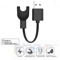 OkaeYa Charging Cable for Xiaomi Mi Band 2 (Black)