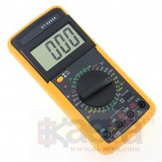 OkaeYa DT9205A Digital Multimeter Capacitance Multi Meter with Probes