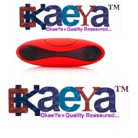 OkaeYa-Inext IN - 602 BT FM Bluetooth Speaker - Red