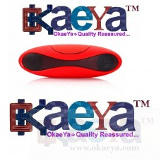 OkaeYa-Inext IN - 602 BT FM Bluetooth Speaker - Red