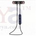 OkaeYa Metal Magnet Wireless Bluetooth Headset for iPhone Samsung (Black)