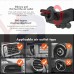 OkaeYa MC22 Mini Series Air Vent Car Phone Mount, Auto-Clamping Car Mount Compatible for All Mobile Phones (Red)
