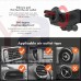 OkaeYa MC22 Mini Series Air Vent Car Phone Mount, Auto-Clamping Car Mount Compatible for All Mobile Phones (Red)
