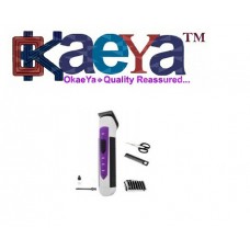 OkaeYa-Q3791 Rechargeable Beard & Moustache Hair Clipper & Trimmer For Men -Colour May Vary