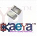 OkaeYa BRANDED Professional Quality RJ45 Module Plugs pack of 100 pcs, RJ 45 STEEL Shielded CAT5 Plug RJ-45 Network Lan Crimp Connector 