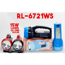OkaeYa Rock Light RL-6721WS 15 Watt Laser 24-SMD Solar