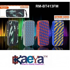 OkaeYa RM-BT 413FM Extreme Series Wireless Portable Speaker