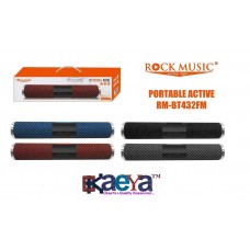 OkaeYa RM-BT 432FM Bluetooth Portable Active Rock Music Player