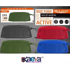 OkaeYa RM-BT 449FM Bluetooth Portable Active Music Player