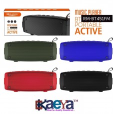 OkaeYa RM-BT 451FM Portable Active Music Player