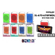 OkaeYa SL-675-678FMDL Speaker With Phone Stand