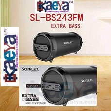 OkaeYa.com Sonilex Wireless Speaker Extra Bass SL-BS243FM