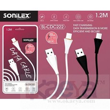 OkaeYa Sonilex SL-CDC222 Fast Charging Data Cable 1.2 M