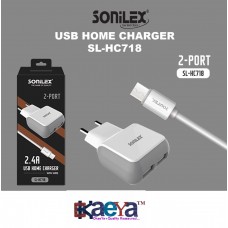 OkaeYa SL-HC718 USB Home Charger With 2Port