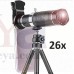 Okaeya Mobile Blur Background 26X 4K HD Optical Zoom Mobile Telescope Lens kit for All Mobile Camera | DSLR Blur Background Effect Macro Lens & Wide Angle Effect Lens