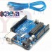 OkaeYa- Arduino UNO With Pack of( LCD ,USB Cable,Keypad,20 Female to Female Connector)(Pack Of 5)