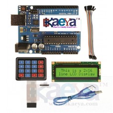 OkaeYa -Arduino UNO Kit pack of 5 with usb cable, lcd, keypad for Robotic Projects