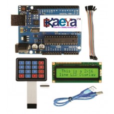 OkaeYa -Arduino UNO Kit pack of 5 with usb cable, lcd, keypad for Robotic Projects