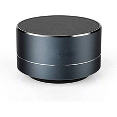 OkaeYa.com A10 Mini Portable Bluetooth Speaker with Built-in Mic & Reflective LED | HiFi Deep Bass Sound Compatible with All Smartphone Bluetooth Speaker 3 W Bluetooth Speaker (Black)