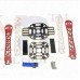 OkaeYa 3 4-Axis Strong Frame Smooth KK/MK/MWC Quadcopter Kit, White and Red