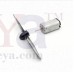 OkaeYa High Magnetic N30 motor 4 axis aircraft Mini glider small motor propeller set (Set of 2)