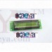 OkaeYa Alphanumeric LCD, 20 x 2, Black on Yellow / Green, 5V, Parallel, English, Japanese, Transflective