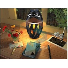 OkaeYa Led Flame Speaker, HD Led Flame Atmosphere Speaker Torch Atmosphere Bluetooth 4.2 Speaker＆Portable Outdoor Speaker with Enhanced Bass, LED Flickers Warm Night Lights for iPhone/iPad/Android Compatible with tripod