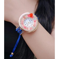 OkaeYa Blue color Bracelet Watch For Girls