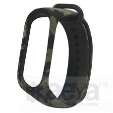 OkaeYa Replacement Silicone Camouflage Army Style Band Strap for Xiaomi Mi Band 3