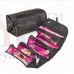 OkaeYa Roll N Go Travel Cosmetic Make Up Jewellery Toiletry Foldable Bag Organizer