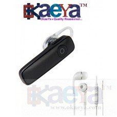 OkaeYa- Water F1S Compatible Certified Bluetooth Wireless Stereo Noise Cancellation V4.1 Headset & Headphones With Heavy Bass 